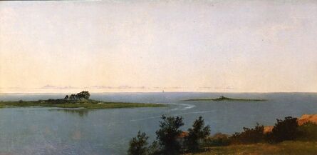 John Frederick Kensett, ‘Fish Island from Kensett's Studio on Contentment Island’, 1827