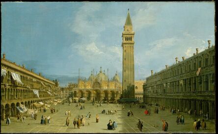 Canaletto, ‘Piazza San Marco’, late 1720s