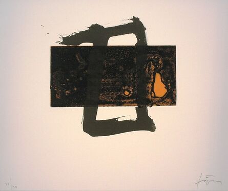 Antoni Tàpies, ‘Variacions sobre un rectangle 2’, 2001