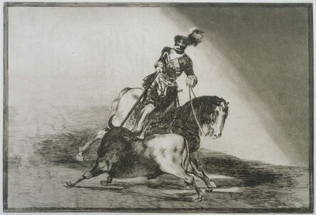 Francisco de Goya, ‘Charles Quint Lançant Un Taureau’