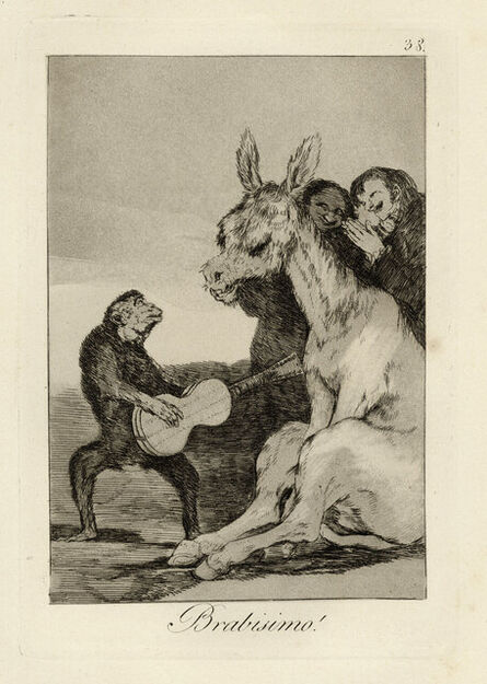 Francisco de Goya, ‘Brabisimo’, 1881