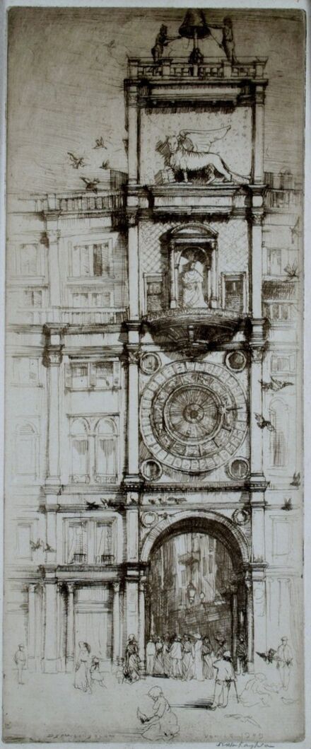 Donald Shaw MacLaughlan, ‘The Clock Tower, Venice’, 1909