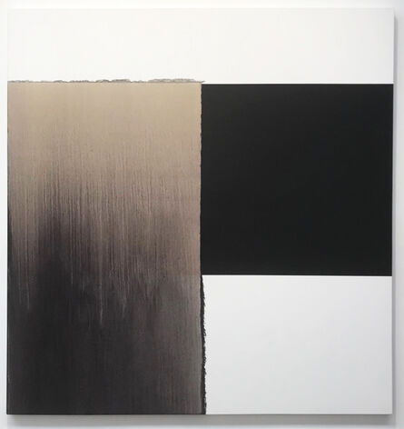 Callum Innes, ‘Exposed Painting Charcoal Black Red Oxide’, 2002
