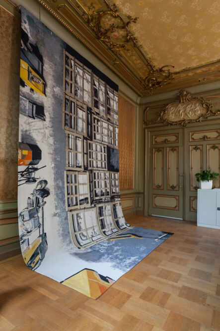 Barbara Visser, ‘Moving Rooms, Baroque Ceiling (Copy), Amsterdam Museum Depot’, 2013