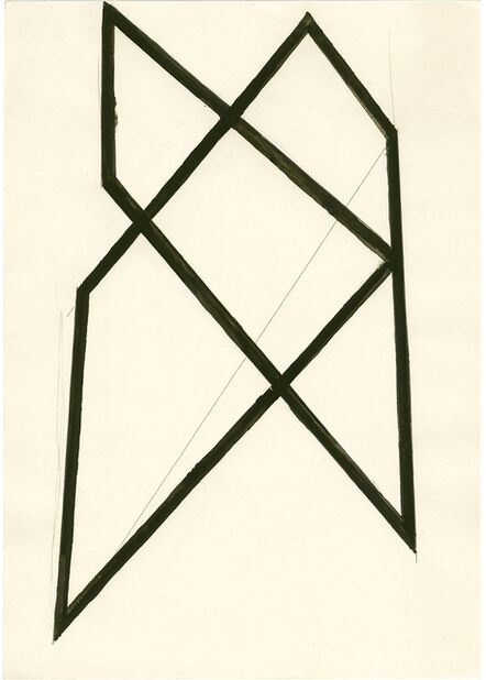 Helmut Federle, ‘Haus Struktur’, 1985