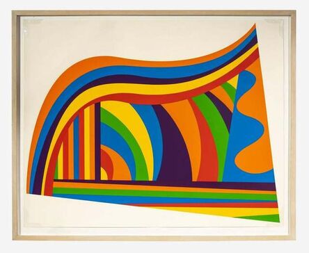 Sol LeWitt, ‘Arcs and Bands in Color’, 1999