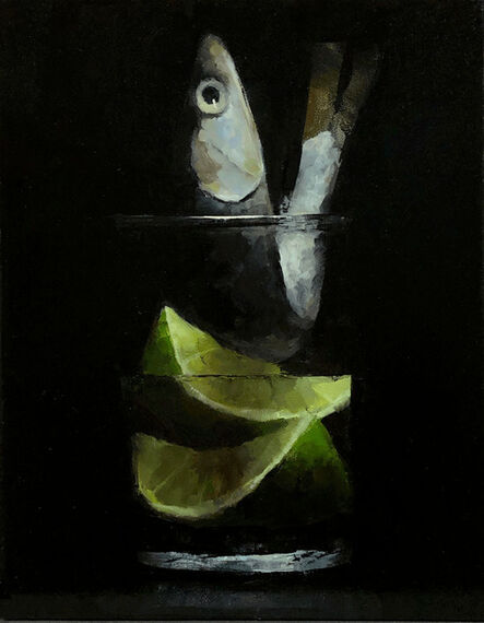 Tom Giesler, ‘Floral 48: anchovy lime’, 2021
