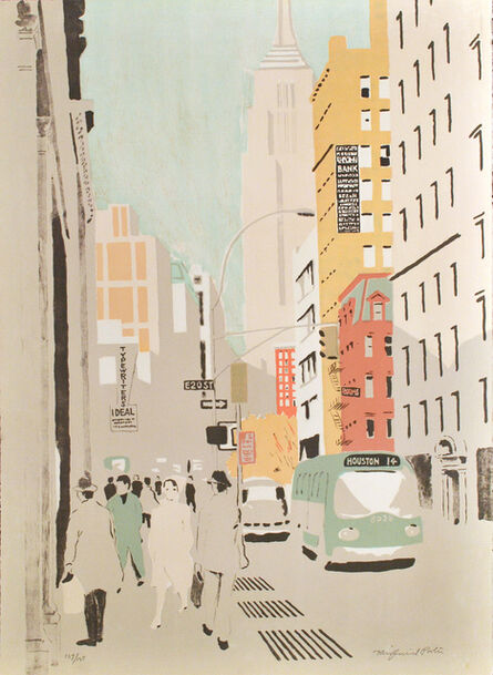 Fairfield Porter, ‘Broadway’, 1972