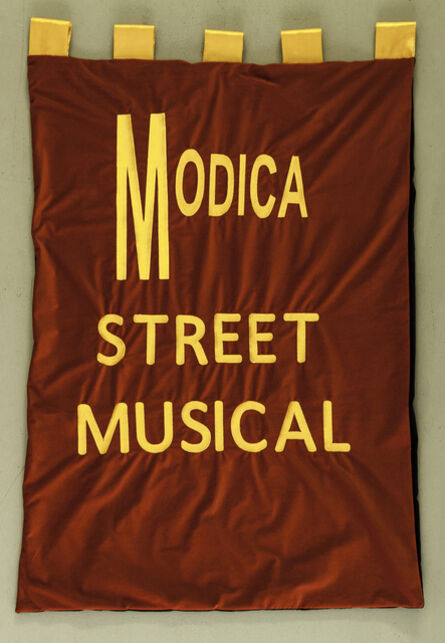 Marinella Senatore, ‘Modica Street Musical - Banner’, 2016