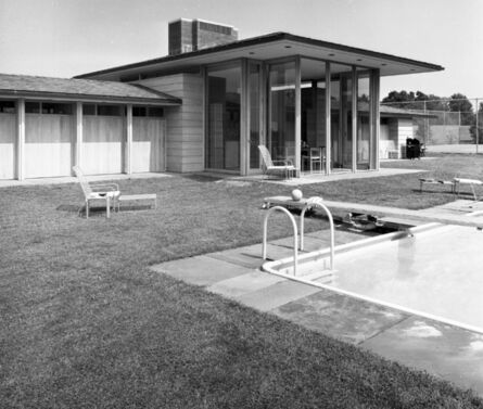 Pedro E. Guerrero, ‘Irwin Pool House, New Canaan, CT (Landis Gores, Architect) ’, 1961