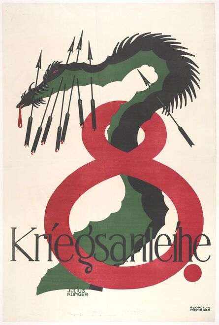 Julius Klinger, ‘8. Kriegsanleihe (8 War Loan)’, 1918
