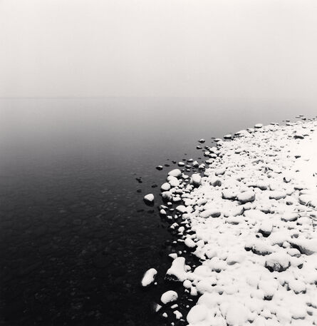 Michael Kenna, ‘Snow on Pebbles, Toya Lake, Hokkaido, Japan’, 2009