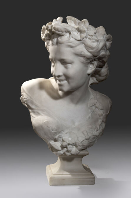 Jean-Baptiste Carpeaux, ‘The Spring n°1, also named Bust of Flore’, ca. 1880