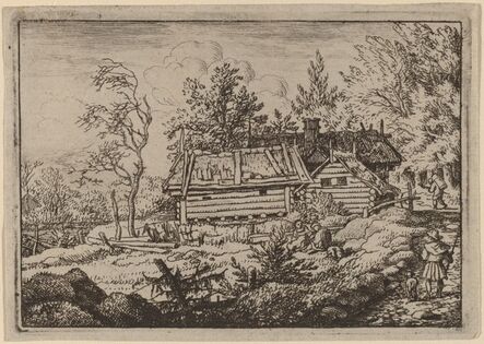 Allart van Everdingen, ‘Pilgrim with a Dog’, probably c. 1645/1656