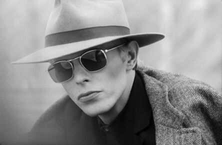Terry O'Neill, ‘David Bowie with Hat & Sunglasses’, ca. 1975