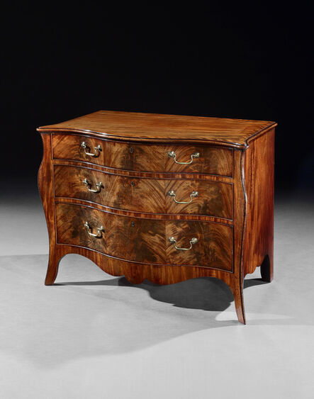 Unknown, ‘George III Mahogany Commode Attributed to Henry Hill’, ca. 1775