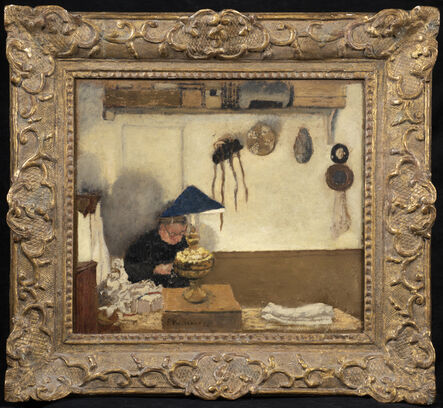 Édouard Vuillard, ‘Madame Vuillard cousant (Madame Vuillard sewing)’, ca. 1895