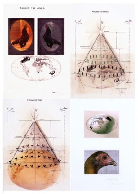 Koen Vanmechelen, ‘Piramids’, 2001