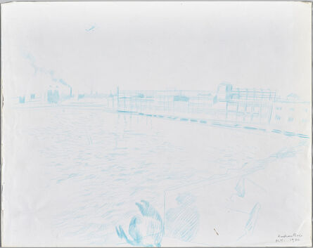 Maria Lassnig, ‘Hudson River’, 1970