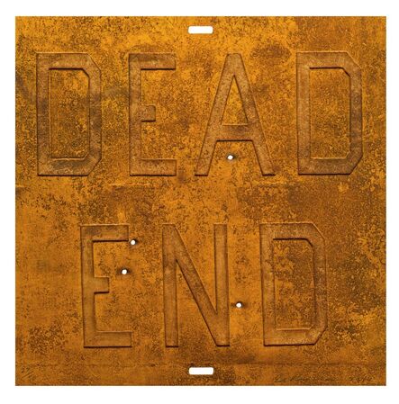 Ed Ruscha, ‘Rusty Signs - Dead End 2’, 2014