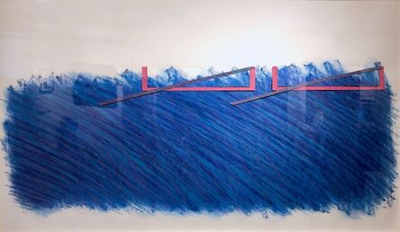 Richard Smith (1931-2016), ‘Untitled (Blue Drawing)’, 1970