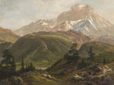 Albert Bierstadt, ‘Source of the Snake River’, 1881