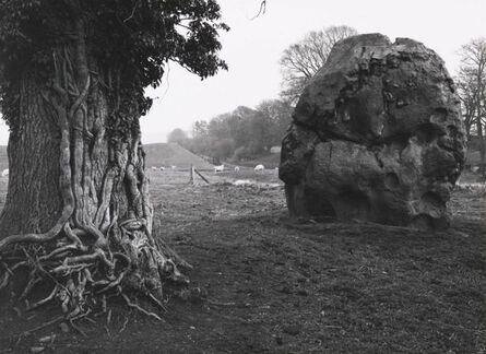 Paul Caponigro, ‘Rock and Tree, Avebury Stone Circle, England’, 1967