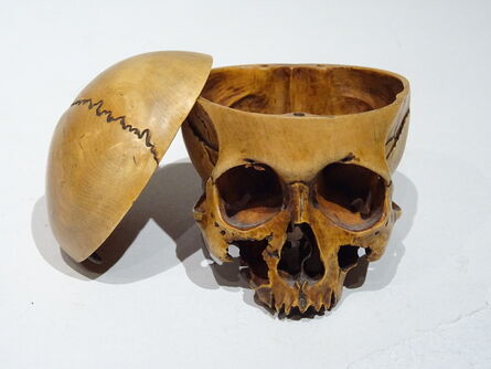 Unknown, ‘Boxwood Skull’, 17th Century