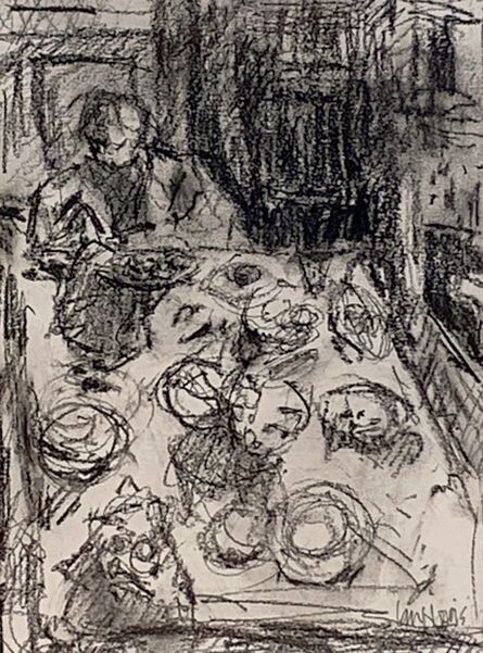 Ian Norris, ‘Dining room after Bonnard ’, 2020