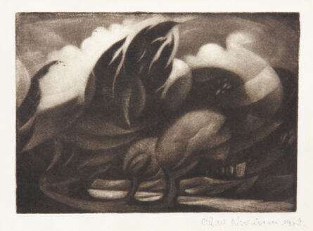 Christopher Richard Wynne Nevinson, ‘Wind’, 1918