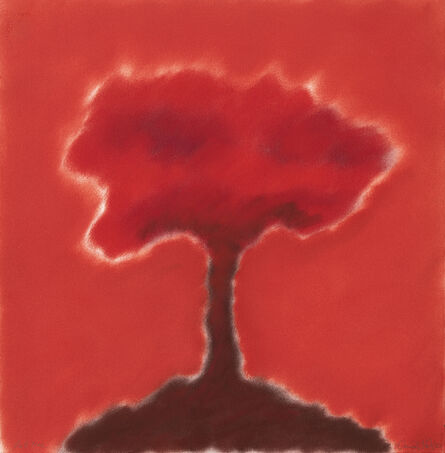 David Nash, ‘Red Tree’, 2020
