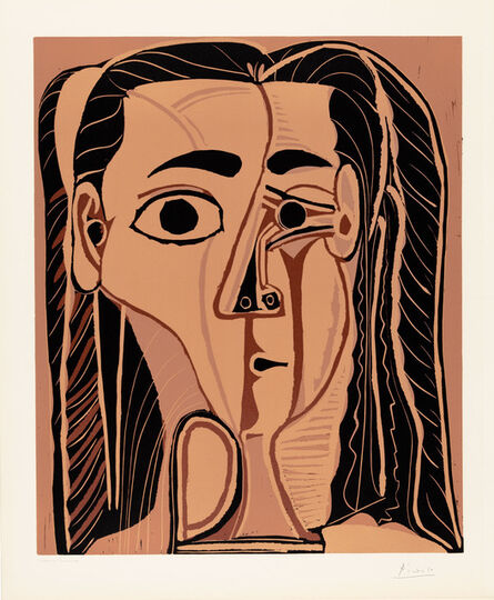 Pablo Picasso, ‘Jacqueline Au Bandeau De Face’, February 17-1962
