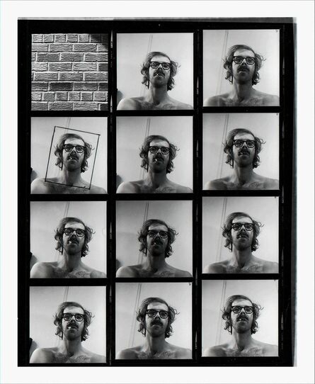 Chuck Close, ‘Untitled (Self-Portrait Contact Sheet)’, 1967/1999