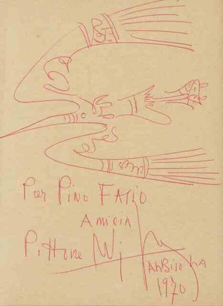 Wifredo Lam, ‘Fresh Sketch’, 1970