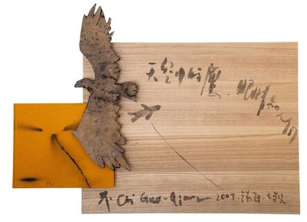 Cai Guo-Qiang 蔡国强, ‘Man, Eagle, and Eye, No. 2’, 2007