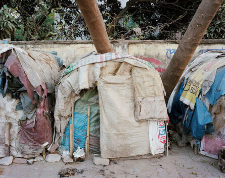 Noah Addis, ‘Sidewalk Home #1; Atish Dipankar Road, Khilgaon, Dhaka.’, 2013
