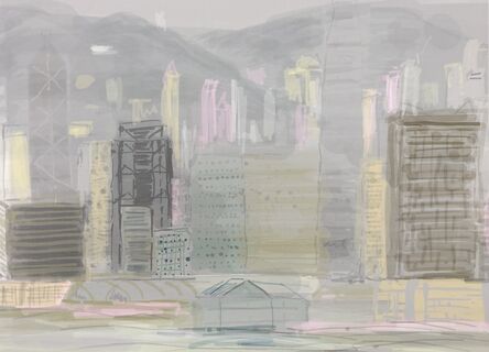 Liu Siu Jane 廖少珍, ‘Hong Kong Harbour’, 2021