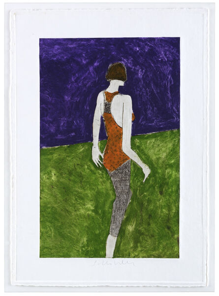 Fritz Scholder, ‘Mystery Woman Standing’, 1993