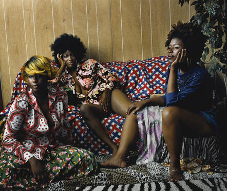 Mickalene Thomas, ‘Les Trois Femmes Noires’, 2006