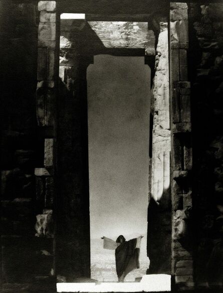 Edward Steichen, ‘Isadora Duncan at the Portal of the Parthenon, Athens’, 1920