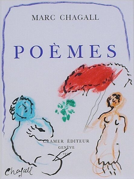 Marc Chagall, ‘Poemes’, 1976
