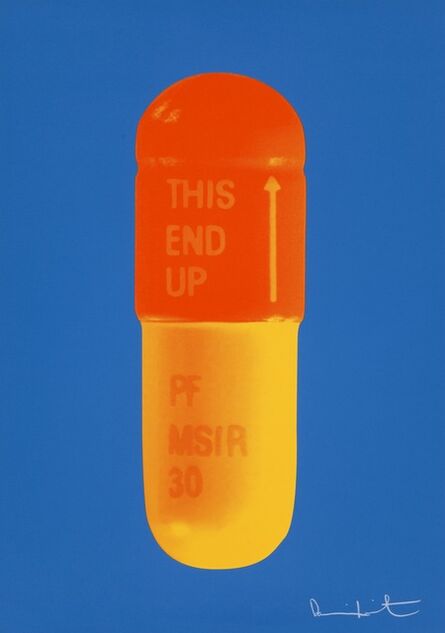 Damien Hirst, ‘The Cure - Sky Blue/Orange/Sunset Orange’, 2014