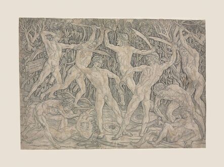 Antonio Pollaiuolo, ‘Battle of the Nudes’, ca. 1470-1475
