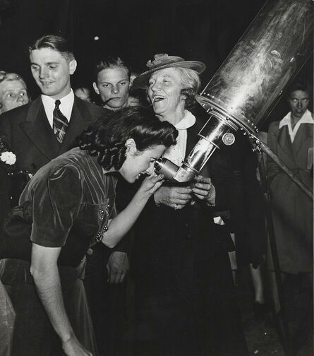 Weegee, ‘A Trip to Mars, Times Square, New York’, 1943
