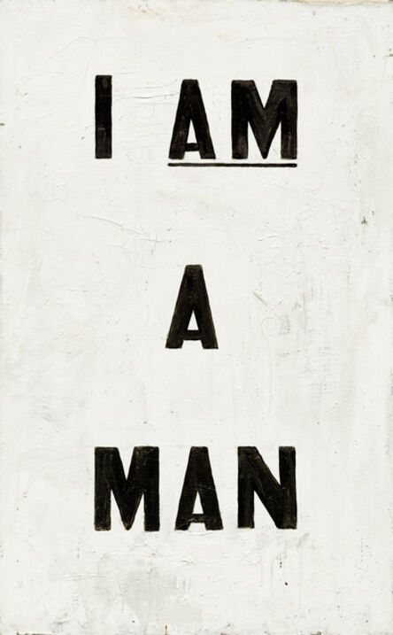 Glenn Ligon, ‘Untitled (I Am a Man)’, 1988