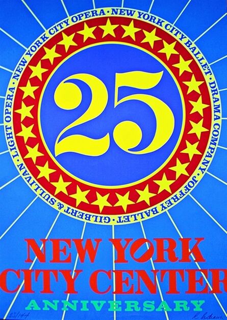 Robert Indiana, ‘New York City Center of Music and Drama (Hand signed limited edition)’, 1968