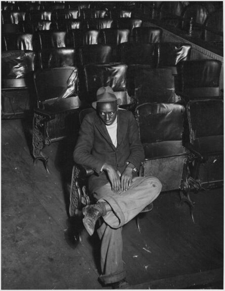Louise Dahl-Wolfe, ‘Black Man in Bijou Theatre, Nashville, Tennessee’, 1932