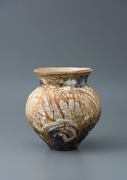 Ken Matsuzaki, ‘Vase, yohen natural ash glaze’