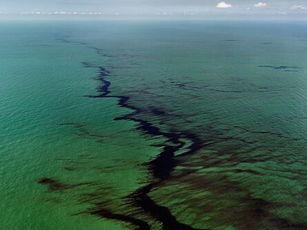 Edward Burtynsky, ‘Oil Spill #10, Oil Slick, Gulf of Mexico’, 2010