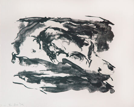 Elaine de Kooning, ‘Cloud Wall (The Lascaux Series)’, 1984